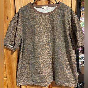 Animal print shirt